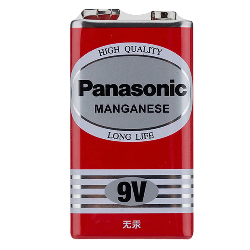 Pila 9V Panasonic alcalina de carbono cuadrada para alarmas - imagen 4