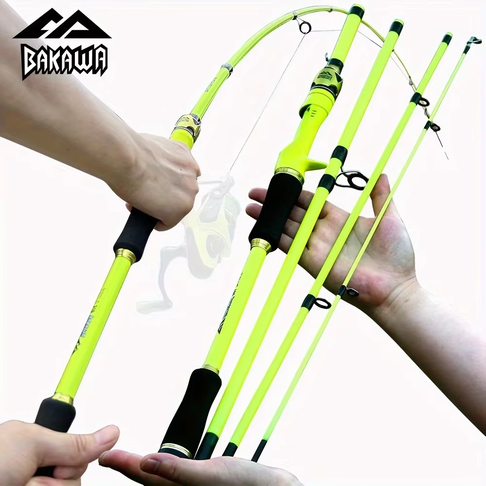 Caña Carpa Plegable Fiberglass – Media Potencia