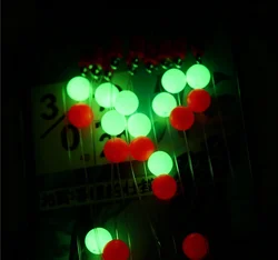 Anzuelos luminosos para pesca en agua salada de costa con púas