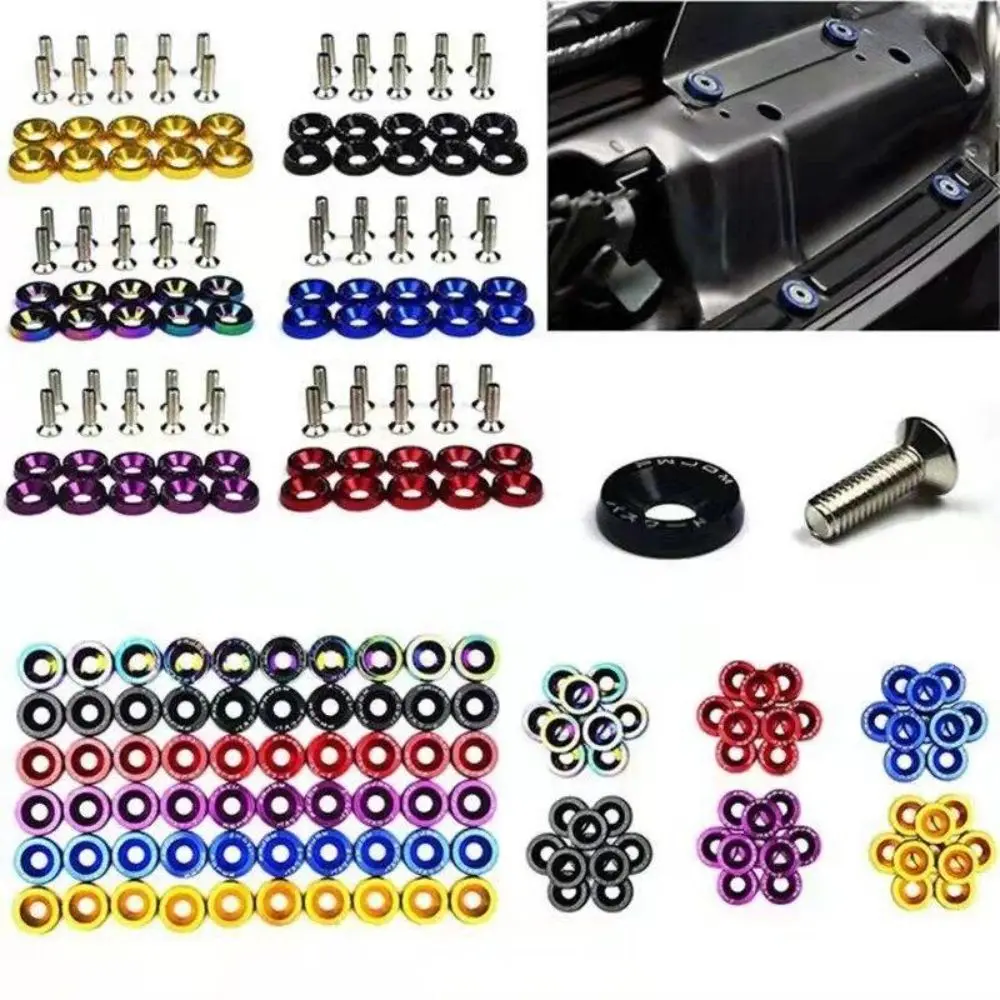 Tuercas M6 hexagonales de aleación de aluminio para scooter - imagen 4