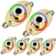 Señuelo LED ojo luminiscente profundidad con cuchara flash giratoria - imagen 3