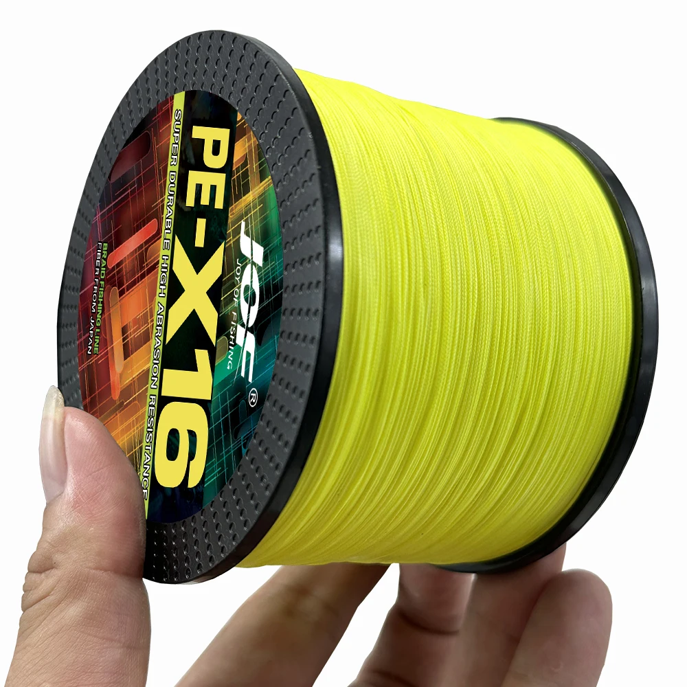 Sedal trenzado JOF 16 hebras – Línea PE super resistente para carpa - imagen 5