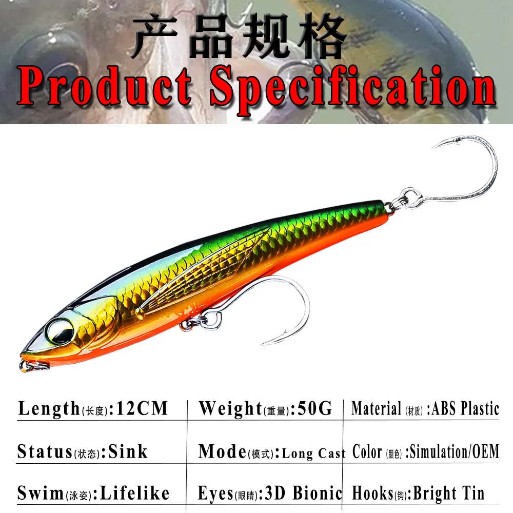 Testar Señuelo Atún GT – Stickbait Láser - imagen 2