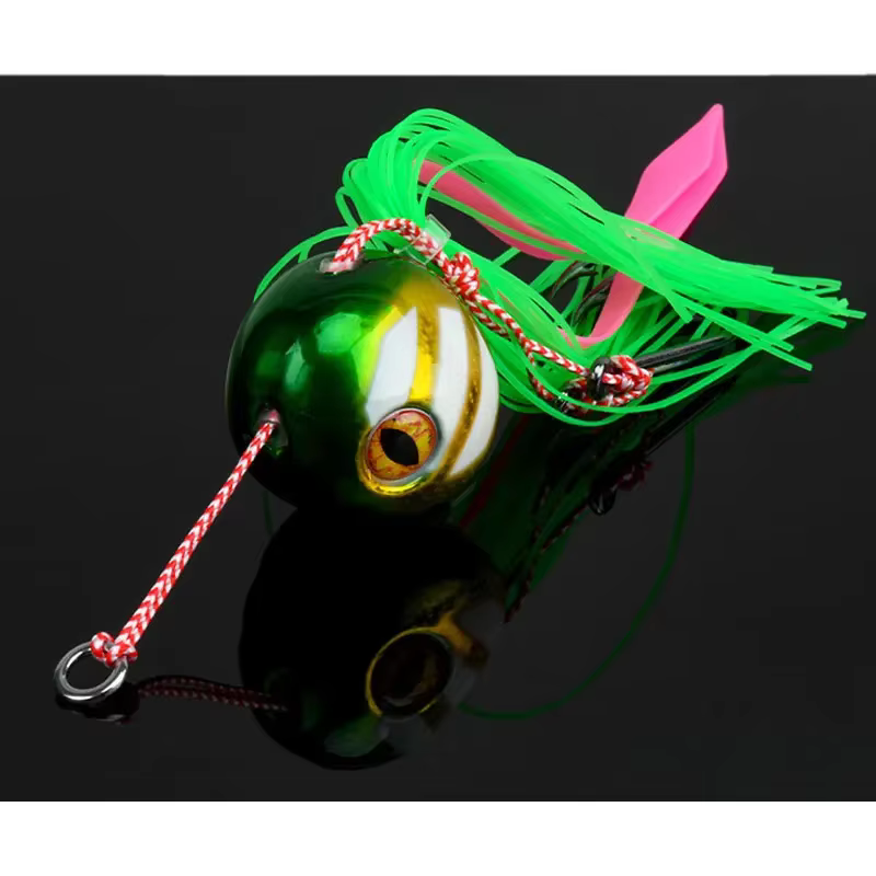 Tenya Kabura Slider Madai Jig – Jigging lento para lubina con falda - imagen 4