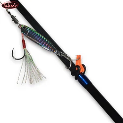 TAKEDO Gancho Keeper plástico para señuelos de mosca y carpa