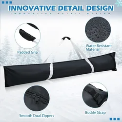 Bolsa snowboard resistente al agua 420D poliéster con portaequipajes