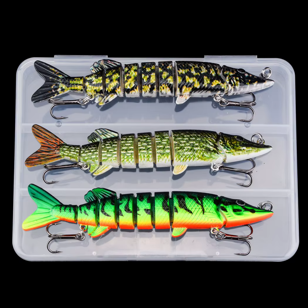 Swimbait Storm Native 11cm – Multiarticulado para lucio y trolling