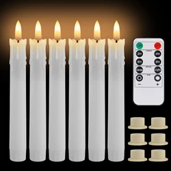 Vela electrónica LED sin llama 17cm decorativa