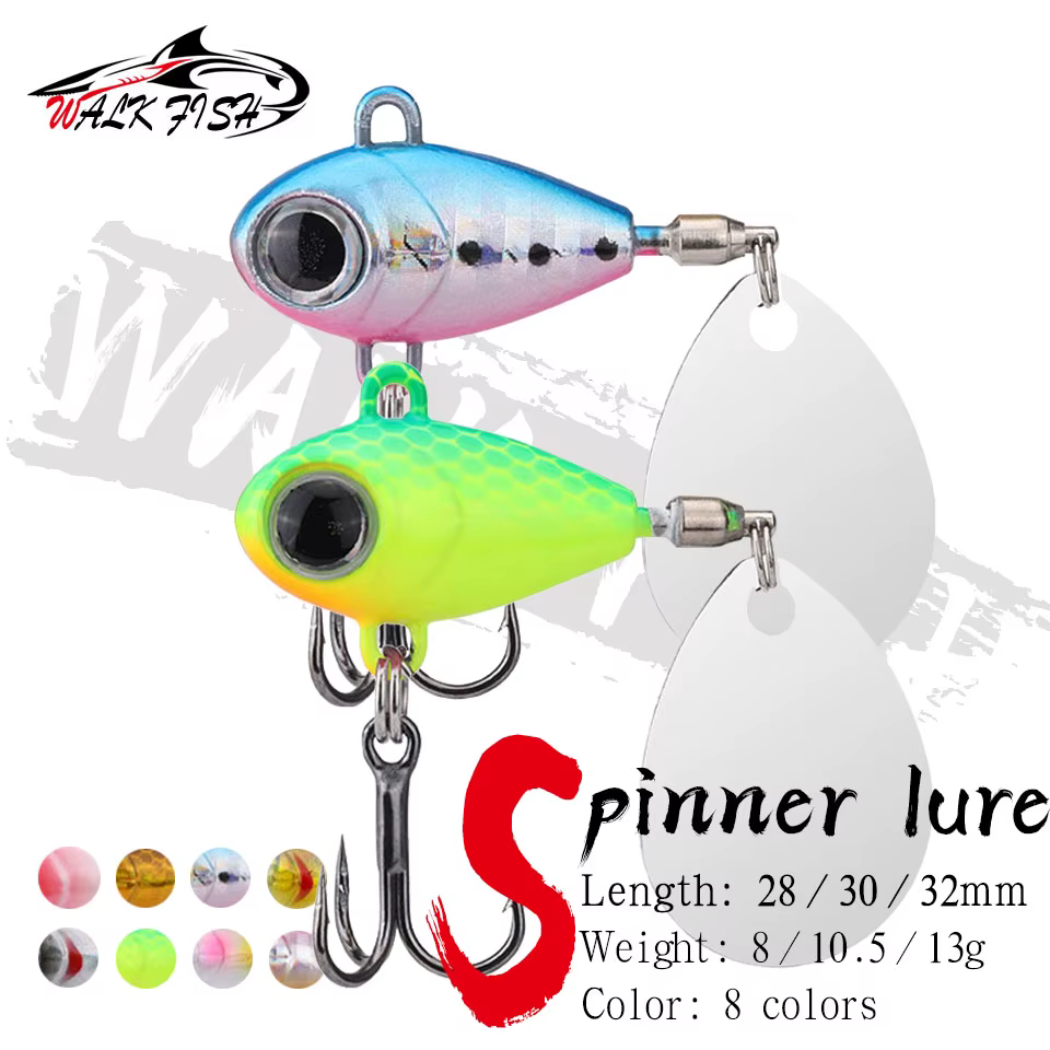 WALK FISH Chatterbait Vatalion – Señuelo vibratorio para lubina - imagen 4