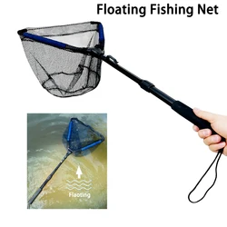 Red de pesca telescópica para salmón y bagre plegable portátil