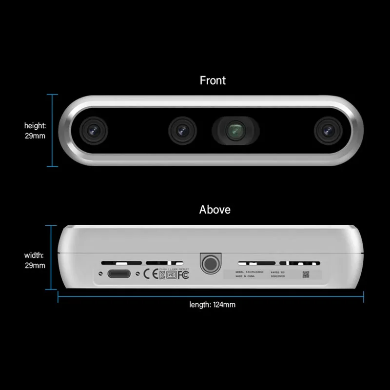 RealSense D455 cámara de profundidad con IMU para drones - imagen 3