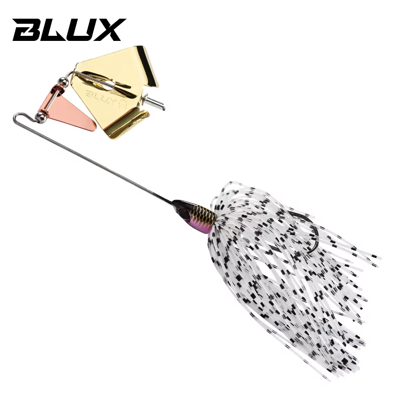 BLUX Buzz Beat Buzzbait de superficie con hélice de latón