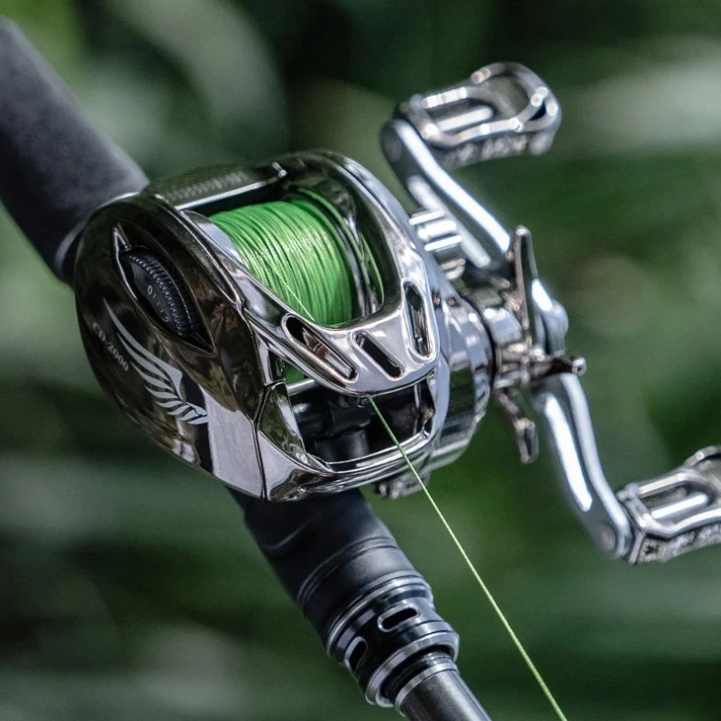 Carrete baitcasting ultraligero anti-reflejo para lanzado largo - imagen 2