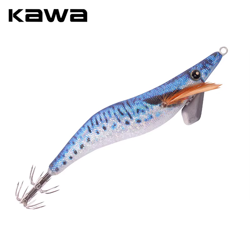 Señuelo de Madera Kawa para Eging 14g UV