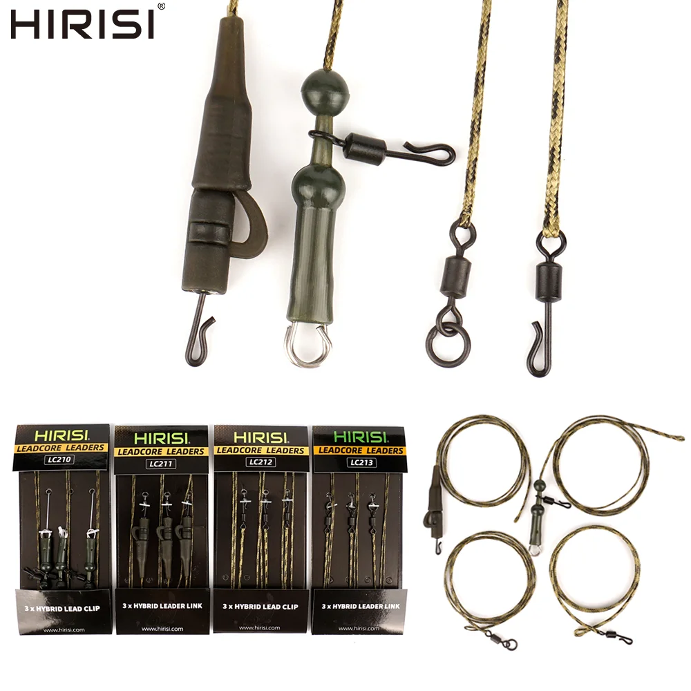 Hirisi Montaje Helicopter Chod Rig trenzado con núcleo de plomo - imagen 4
