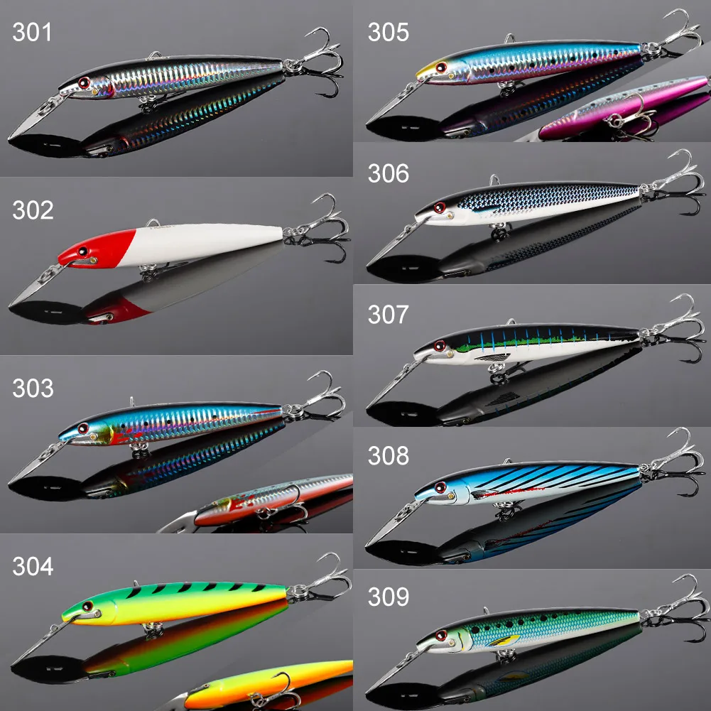 NOEBY Trolling Minnow Señuelo de pesca para agua salada - imagen 2