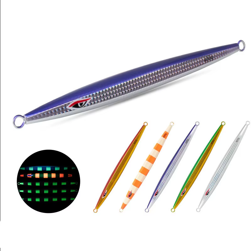 AI-SHOUYU Matel Señuelo Slow Jigging – Plomo de Caída Rápida - imagen 4