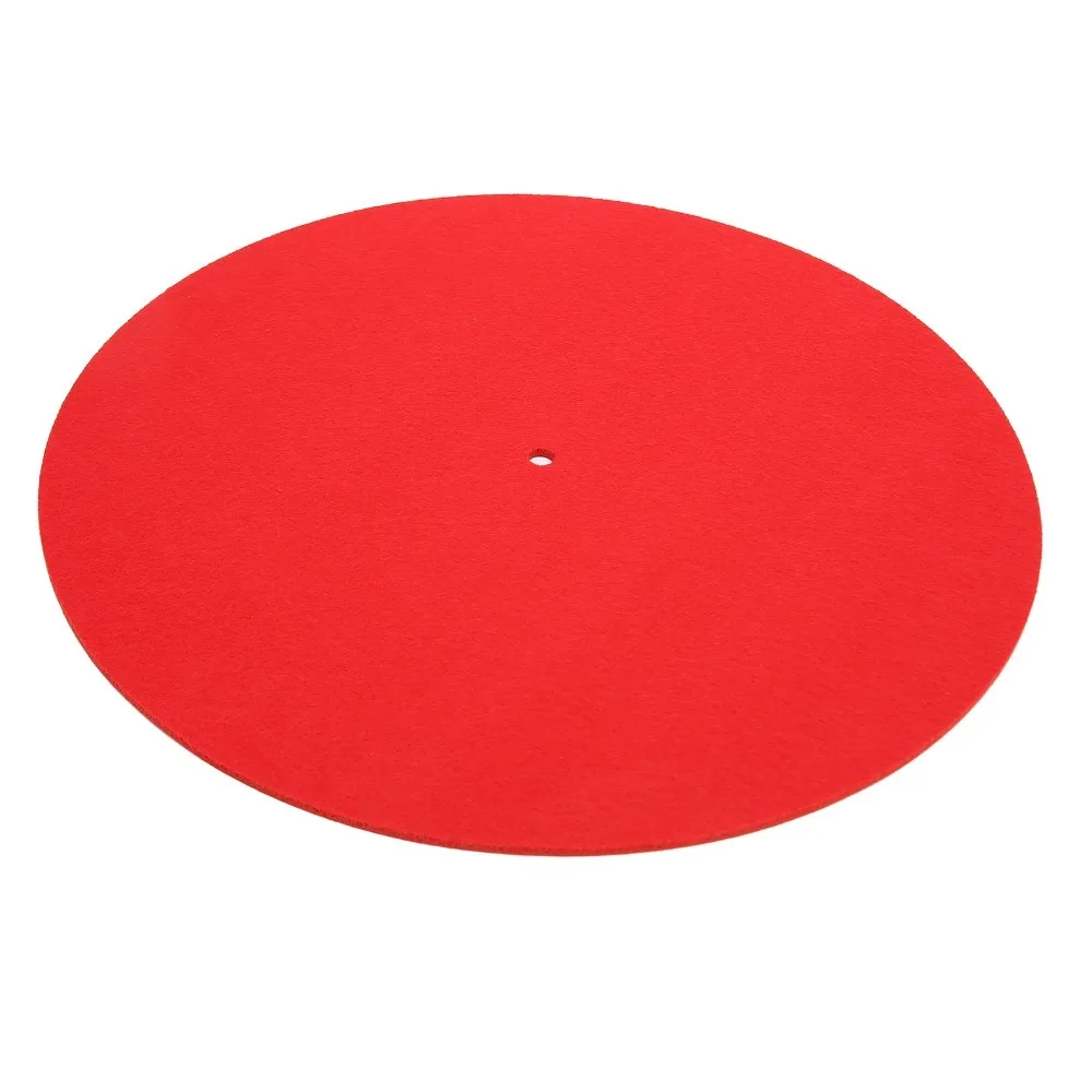 Alfombrilla antivibración de fieltro para tocadiscos suave - imagen 5