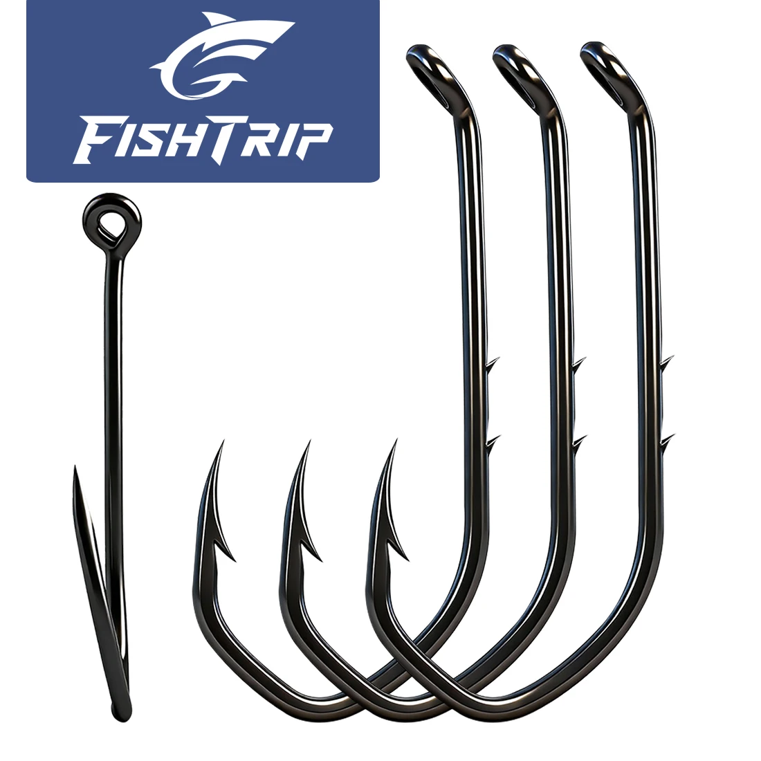 Anzuelos de pesca FishTrip EWG de doble púas