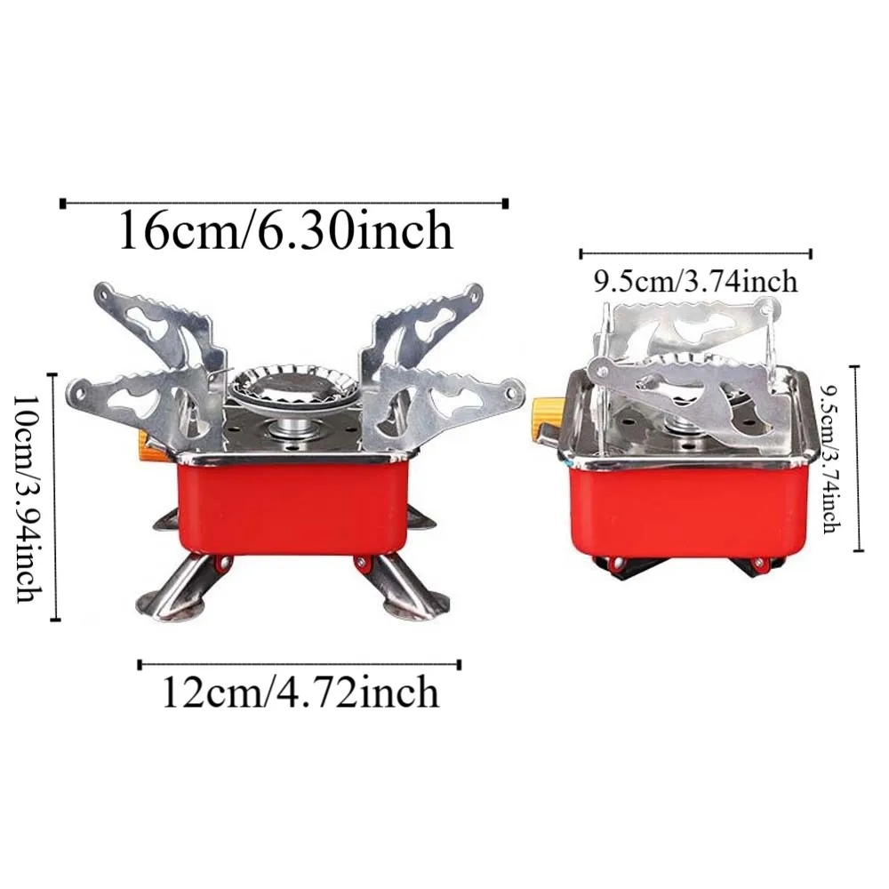 Hornillo de gas portátil plegable de alta potencia para cocina - imagen 5