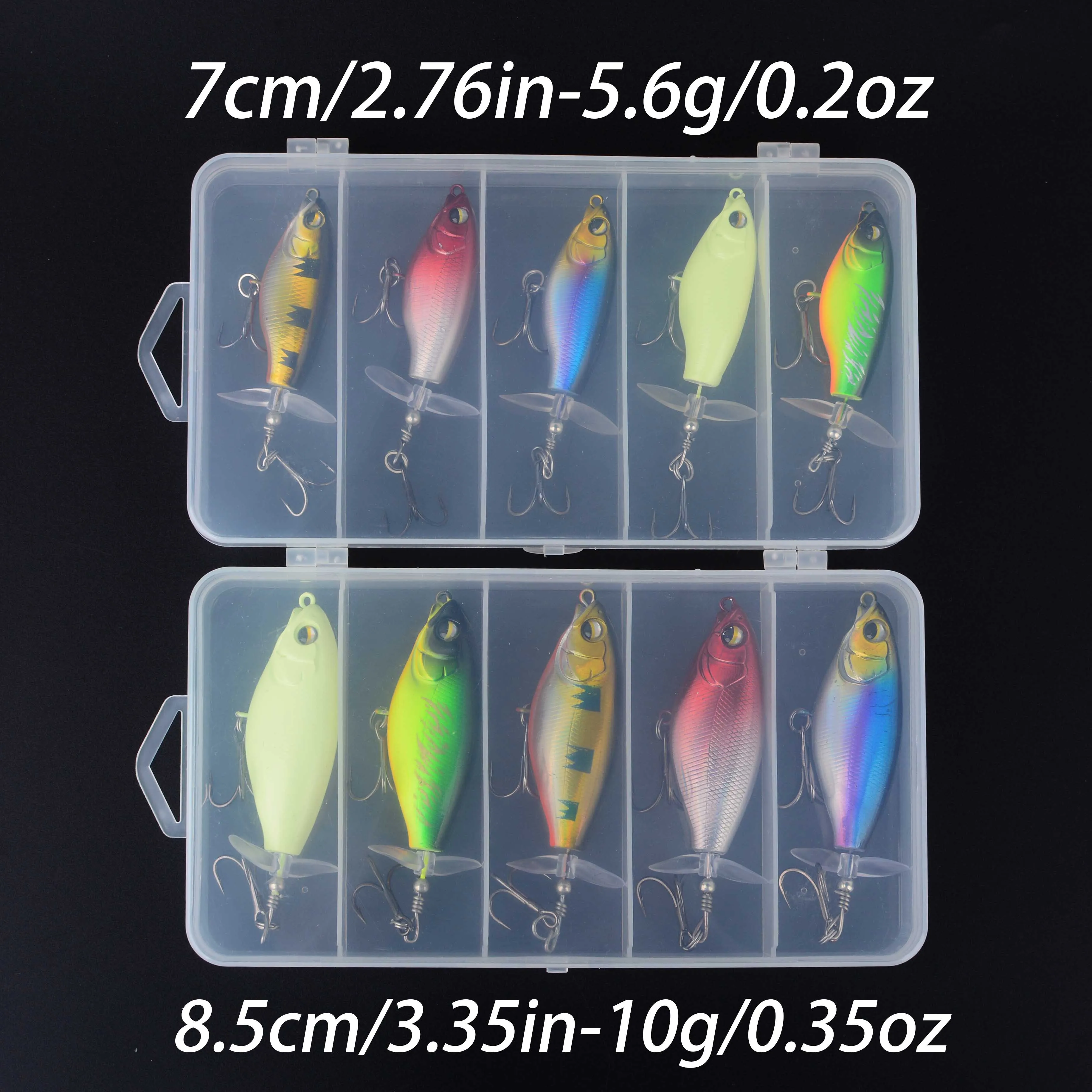 Pack de señuelos para pesca en superficie