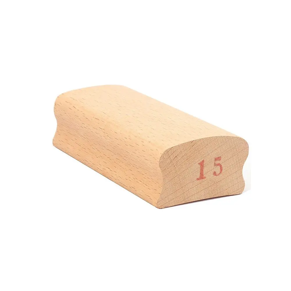 Bloque de lijado de radio de madera para trastes de guitarra - imagen 4