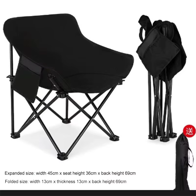 Silla plegable para pesca ultraligera portátil – Camping y picnic