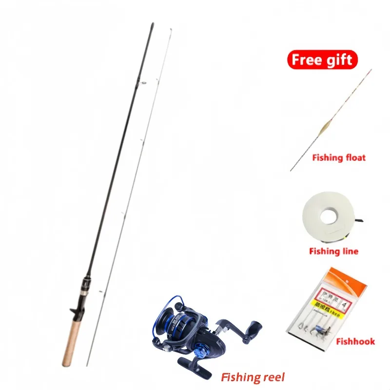 Caña ultraligera de carbono para trucha, micro spinning y casting - imagen 2