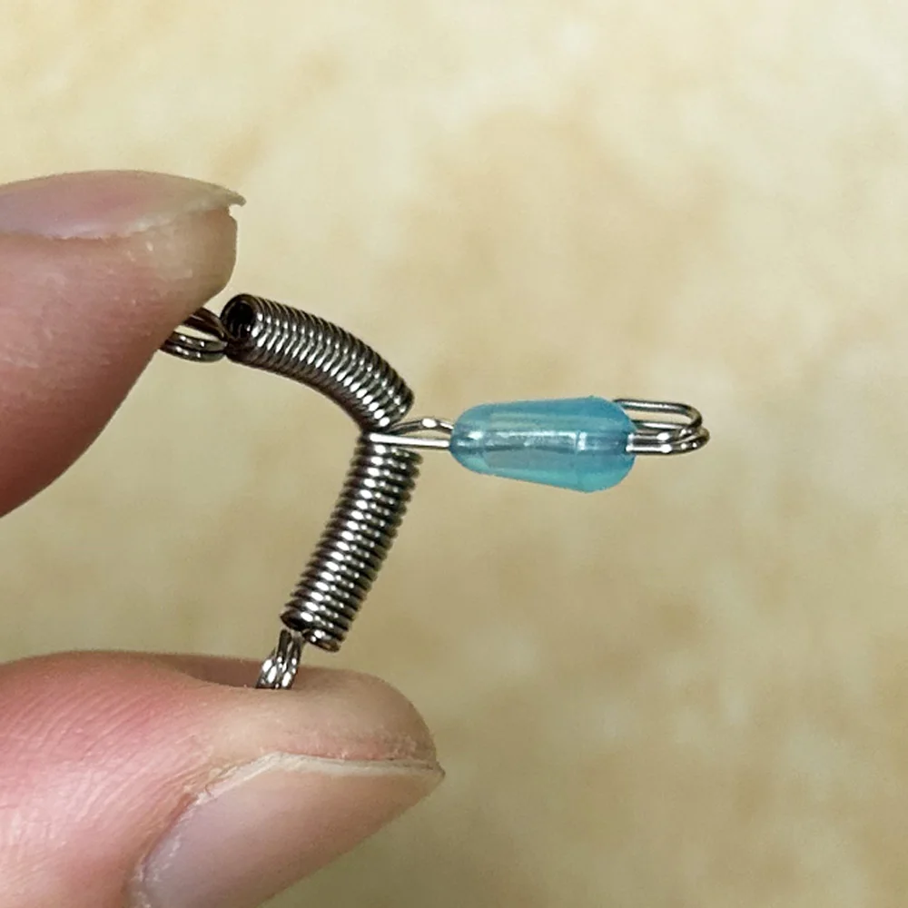 Aparejos de pesca acero inoxidable con bifurcación y girador en T - imagen 2