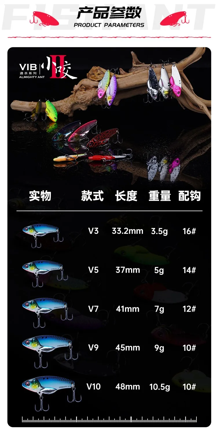 Variedad de colores del FISHANT Xiaoyao2 Blade VIB