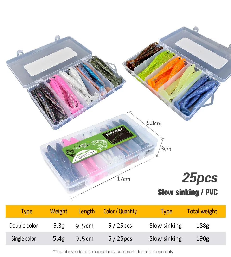 Swimbait de silicona para curricán