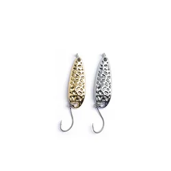 Mini Wobbler Cuchara Giratoria – 2,5-5g Metal con purpurina