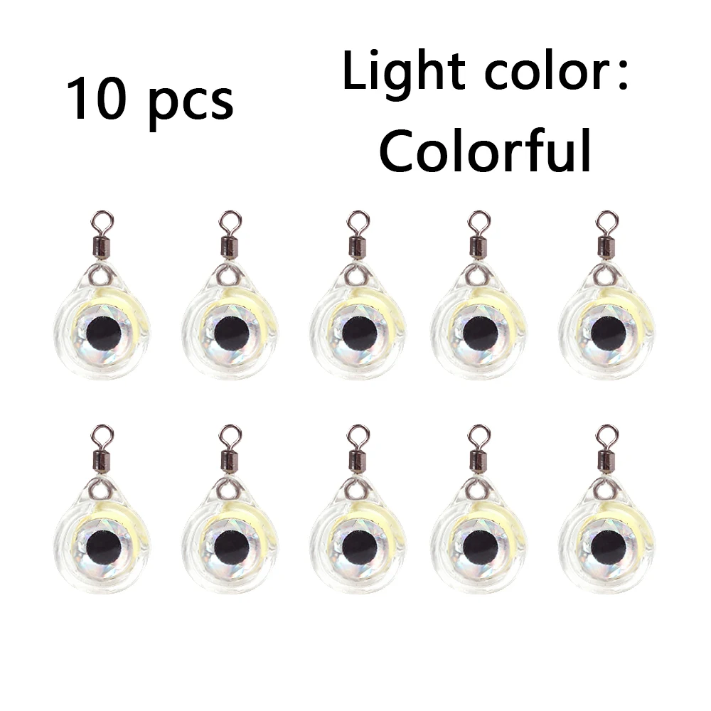 Luces LED subacuáticas con forma de ojo de pez
