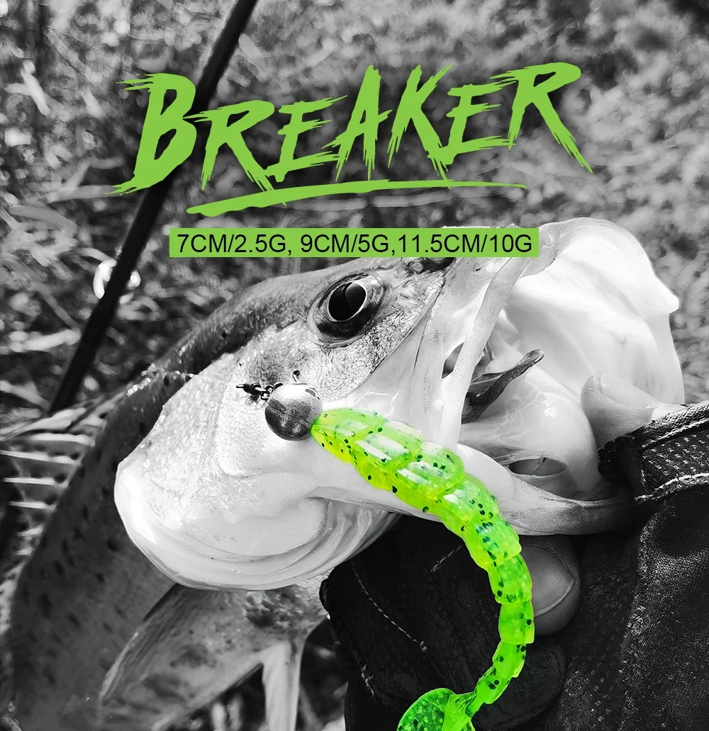 Señuelo Spinpoler Breaker vista lateral
