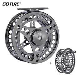 Carrete de pesca a mosca Goture CNC de gran diámetro multifunción