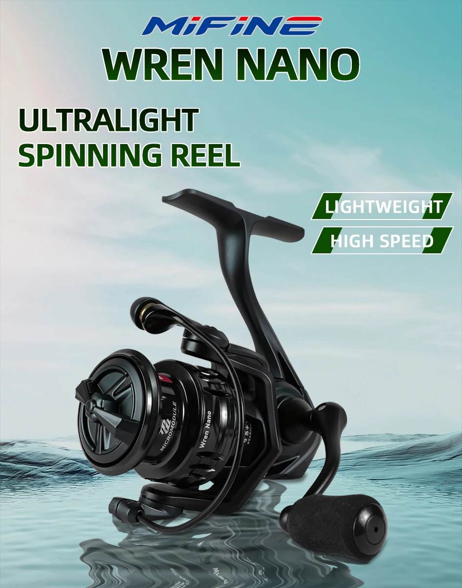 Carrete ultraligero para spinning