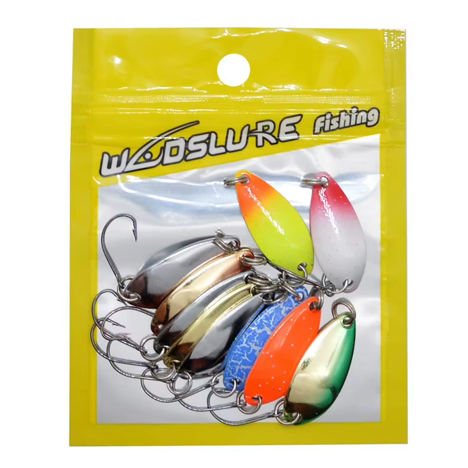 Walk Fish Spinner - cucharas para hielo 2,5 g, 32 mm, un solo gancho - imagen 4