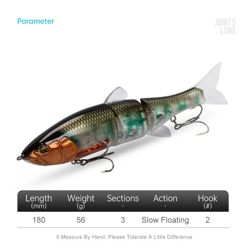 Leydun Dowz Swimmer 180SF – Swimbait flotante de 2 oz para lucio - imagen 5