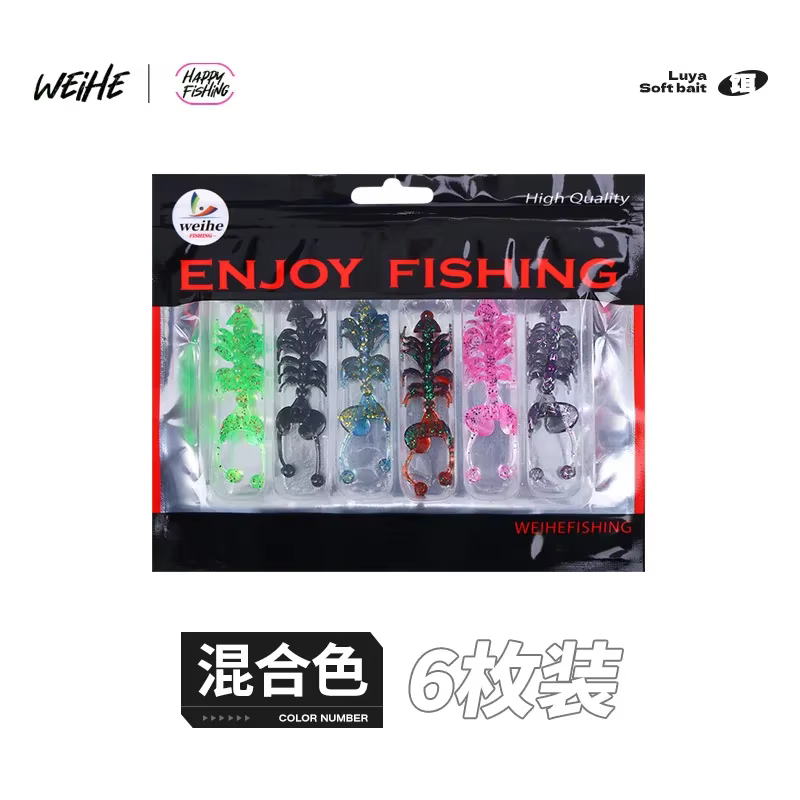 Gamba de vinilo TPE – Señuelo blando artificial para pesca - imagen 5