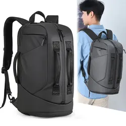 Mochila de senderismo con bolsillo para zapatos y para portátil