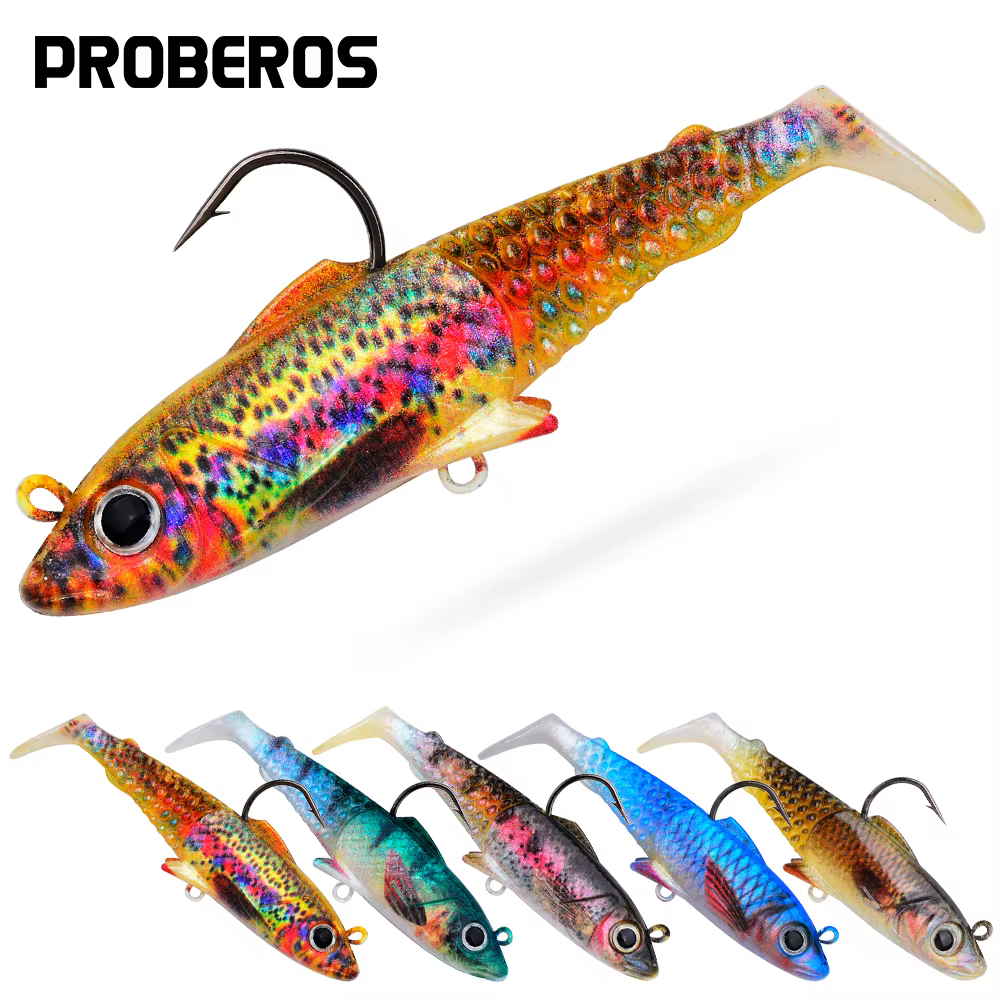 PROBEROS Vinilo Paddle Tail para lucioperca, lubina y lucio - imagen 2