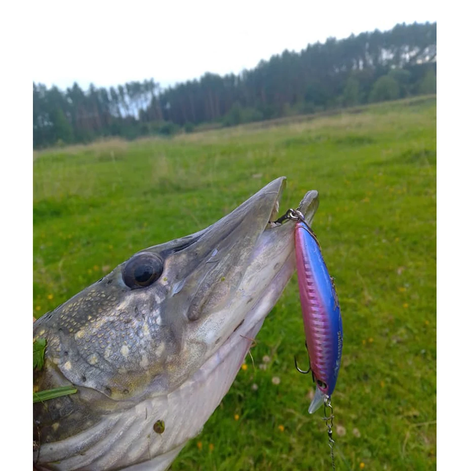 ESFISHING Super Natural Wobbler – Señuelo hundido para lubina