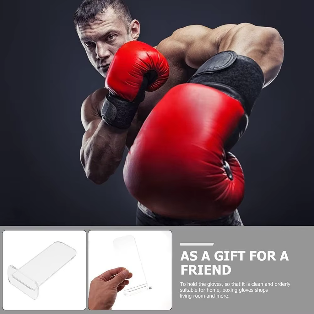 Soporte Acrílico Universal para Guantes de Boxeo - imagen 2