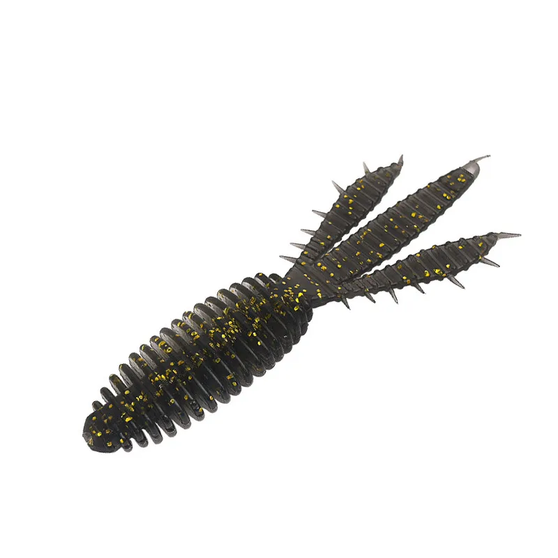 Señuelos Bazooka Shad JIG cabeza lastrada para lubina y carpa - imagen 3