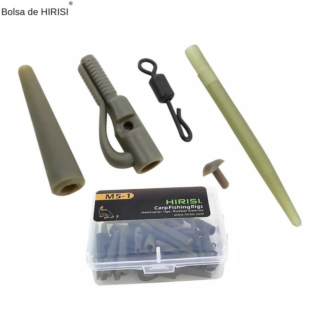 Hirisi Pinzas de plomo M5-1 – Manga antienredos para carpa - imagen 4