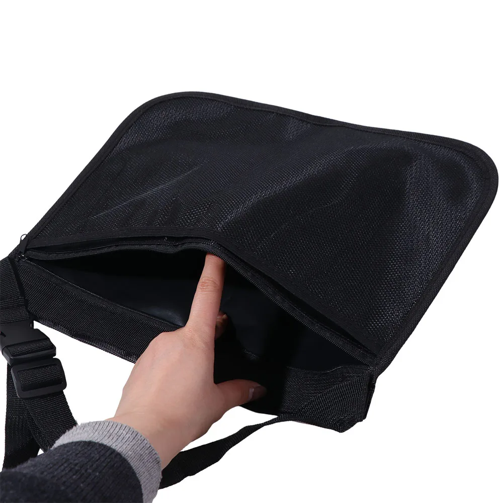 Bolsa impermeable de malla para recoger pelotas con cinturón
