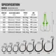Anzuelos Jig Head Obsession HK055 – Doble asistencia metálica - imagen 2