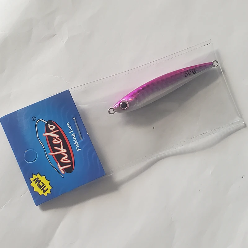 Señuelo Jig Metálico Takedo RX08 – Luminoso para Pesca en Mar - imagen 5