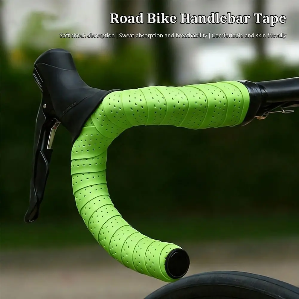 Cinta antivibración para manillar de bicicleta antideslizante - imagen 4
