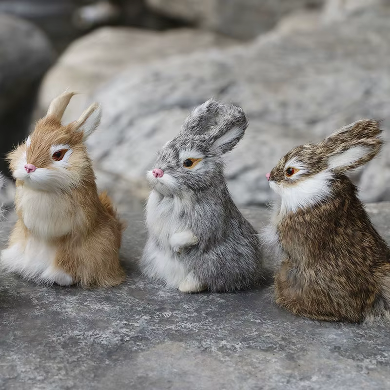 Animal Conejo de Pesca Silicona – Cebo Realista para Depredadores - imagen 4